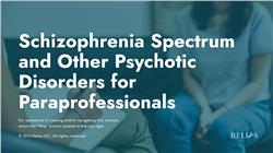 Schizophrenia Spectrum and Other Psychotic Disorders for Paraprofessionals