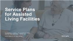 Service Plans for Assisted Living Facilities
